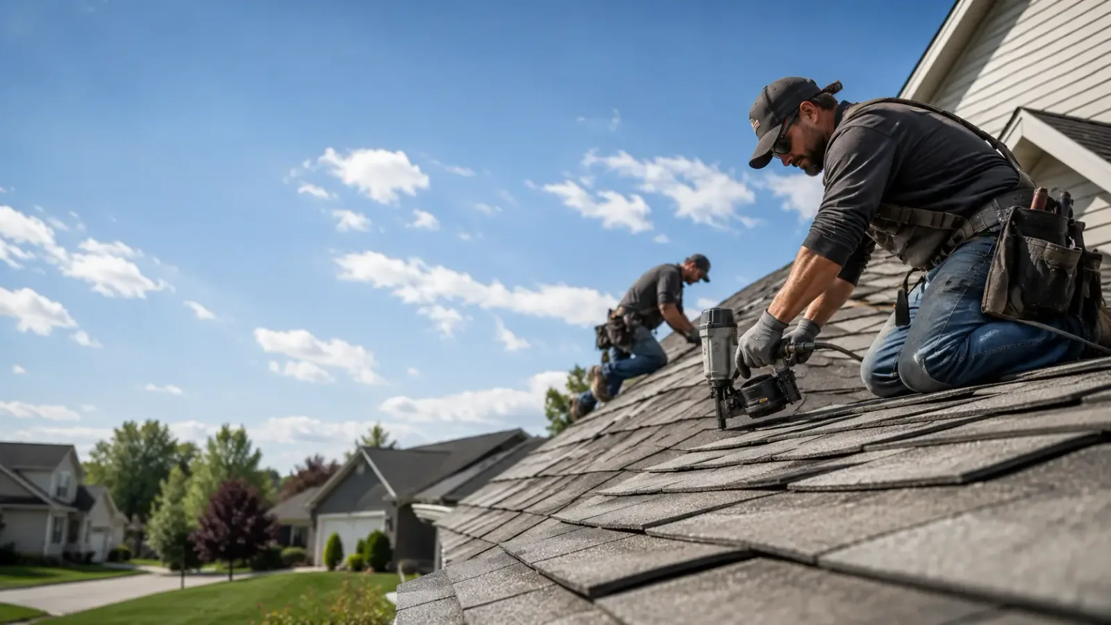 Storm Damage Roof Repair in Eleroy, IL near me